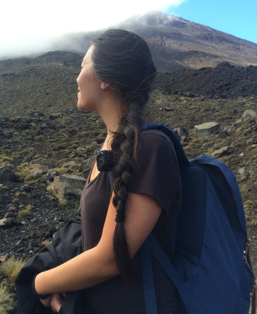 Feeling ambitious, looking up at Mount Ngarahoe aka Mount Doom